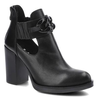 Členkové Topánky Grace - 10221 Czarny 1.214-0000/1