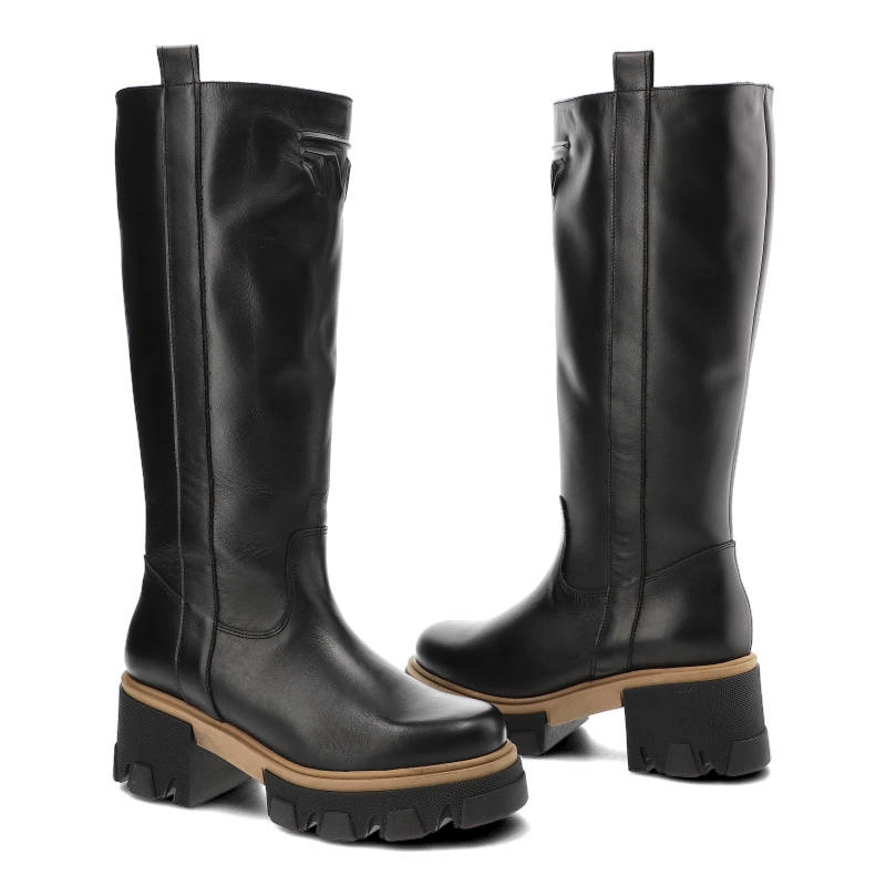 Čižmy Karino - 4517/076-F Czarny