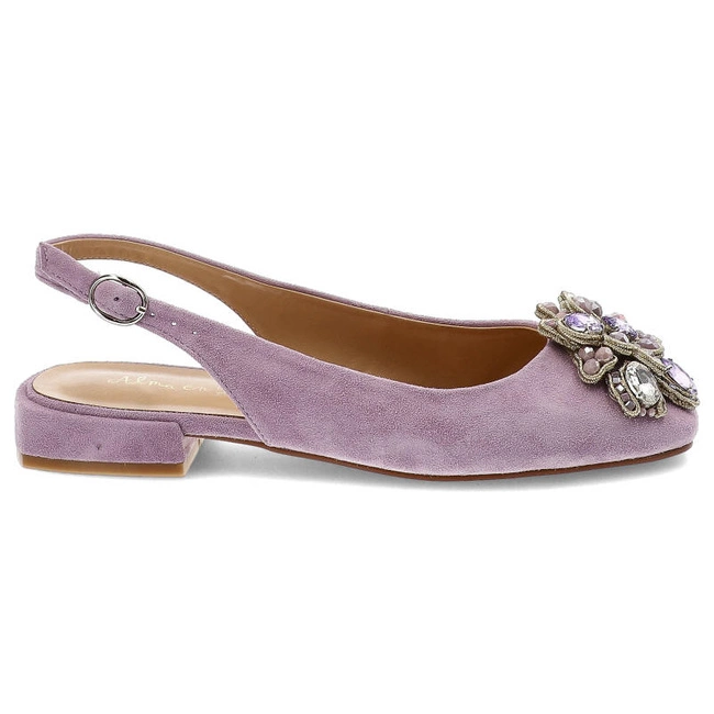 Sandále Alma en Pena - V23190 Suede Lilac