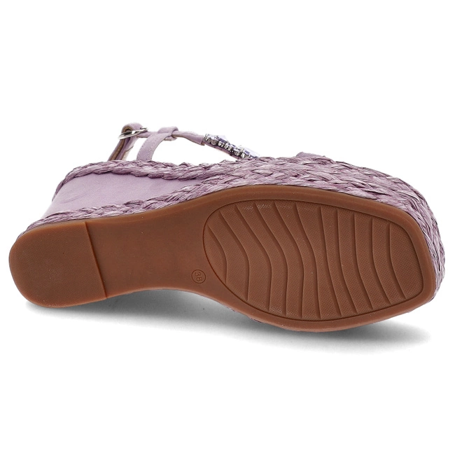Sandále Alma en Pena - V240984 Suede Lilac