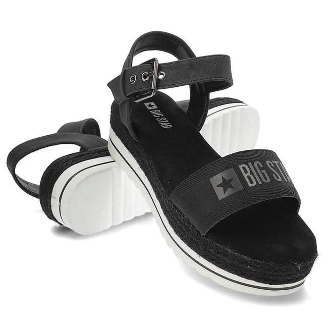 Sandále Big Star - LL274870 Czarny