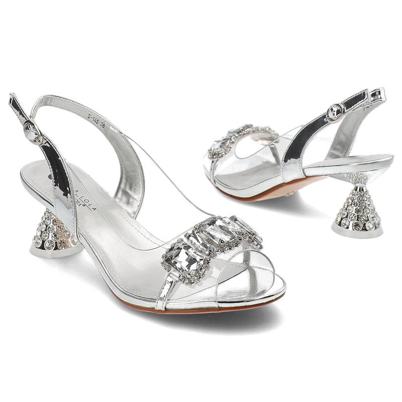 Sandále Sca'viola - S-145 Silver