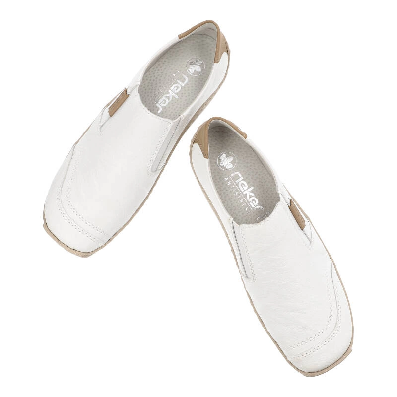 Poltopánky Rieker - L1755-80 White