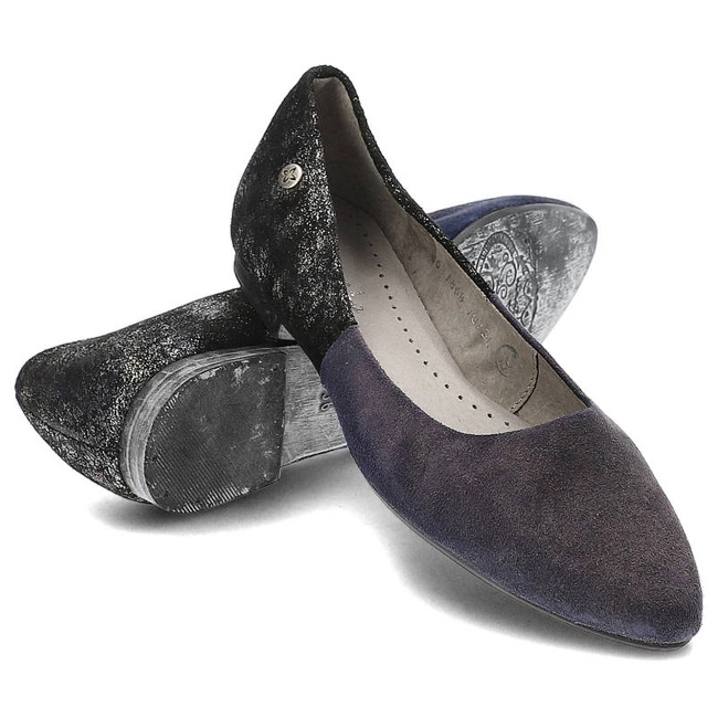 Baleríny Maciejka - 01864-39/00-5 Granat Chmurka