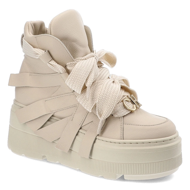 Členkové Topánky Chebello - 4561_-157-000-MIC-S332 Beżowy