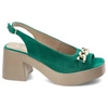 Sandále Karino - 5004/066-P Zielony/Welur