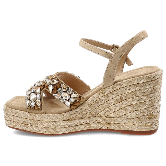 Sandały ALMA EN PENA - V251278 Suede Sand