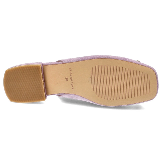 Sandále Alma en Pena - V240391 Suede Lilac