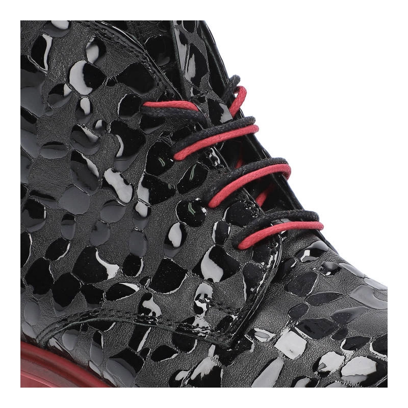 Členkové Topánky Artiker - 49C0668 Czarno-Czerwony