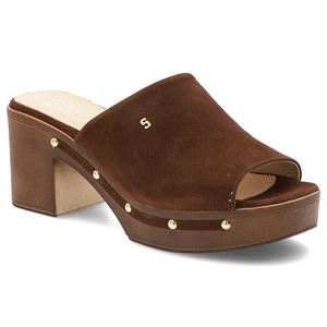 Šľapky SIMEN - 6844A K.W.Brąz