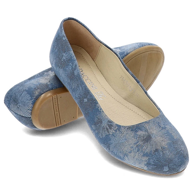 Baleríny Baldaccini - 786500 Niebieski Spirit/E