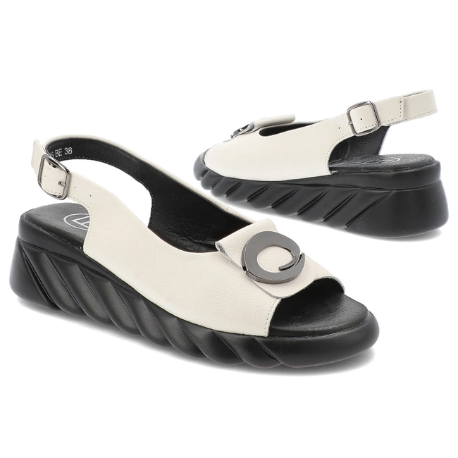 Sandále FILIPPO - DS7011/25 BE Beżowy