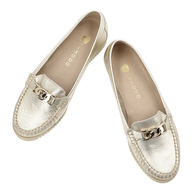 Mókazíny ARMODO - 10183 V. Złoto+Zł.