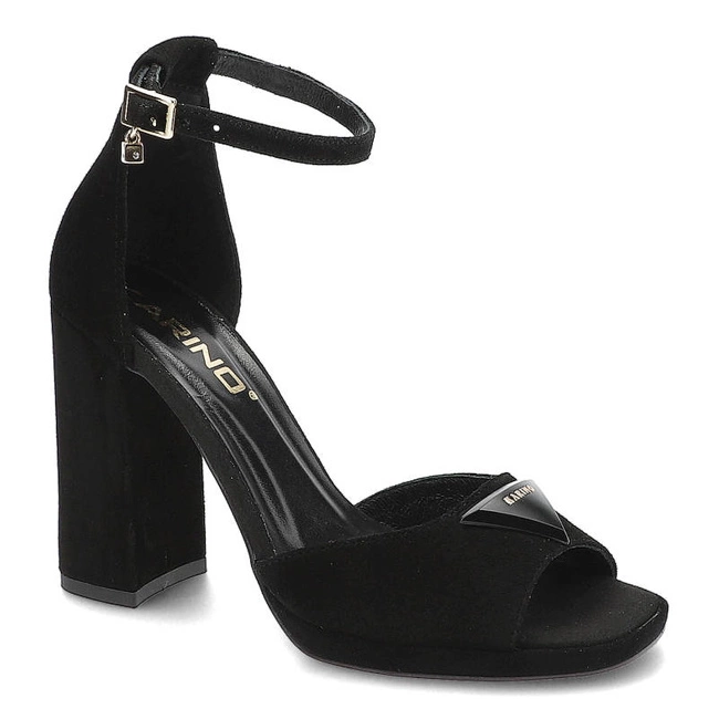 Sandále Karino - 4214/003-P Czarny/Welur