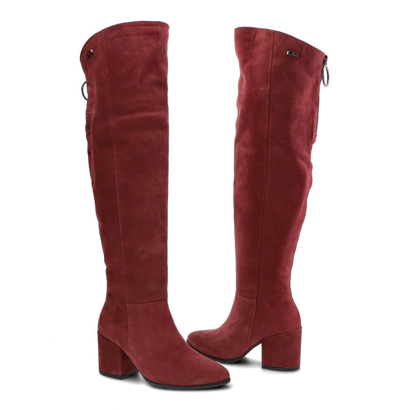 Čižmy Lemar - 70099 Czerwony V.Sangria