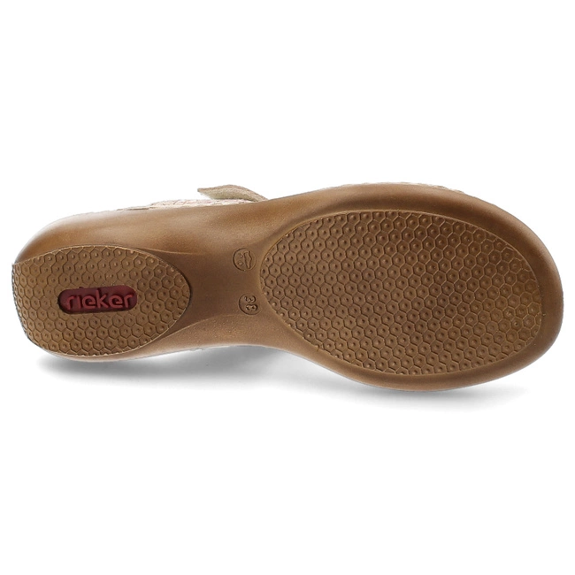 Šľapky Rieker - 659X6-90 Pink