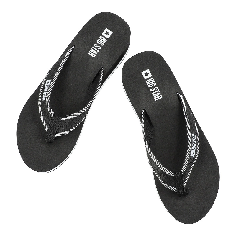 Šľapky Big Star - NN274A727 Czarny