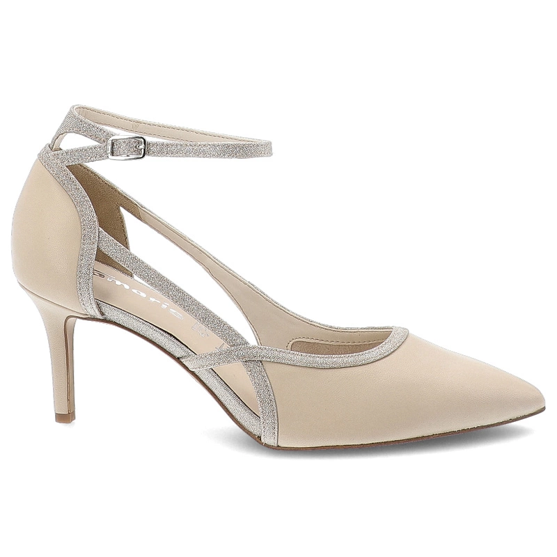 Lodičky TAMARIS - 1-22436-44 430 Ivory Comb