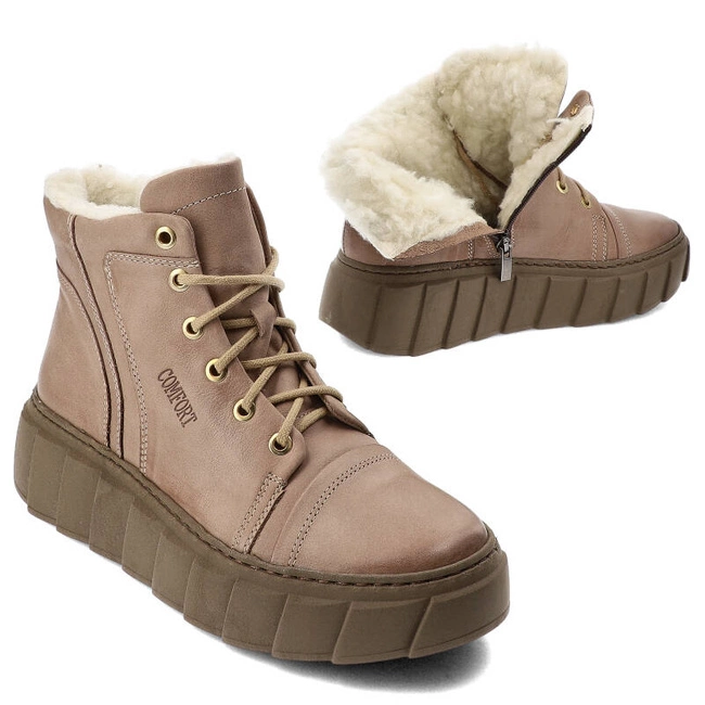 Členkové Topánky Armodo - 1178 Cappucino K2