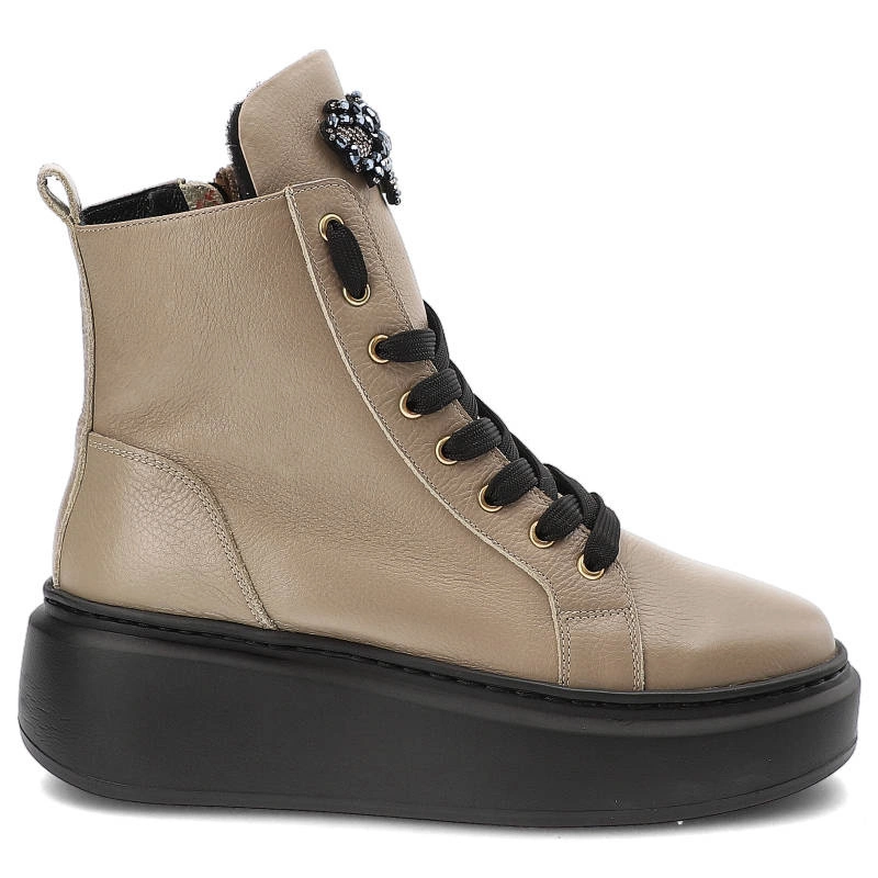Členkové Topánky Karino - 4863/008-F C.Beż/Lico