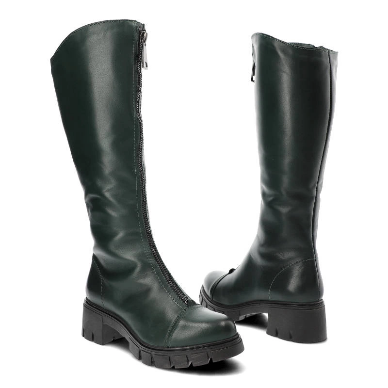 Čižmy Simen - 4259A Antik Zieleń