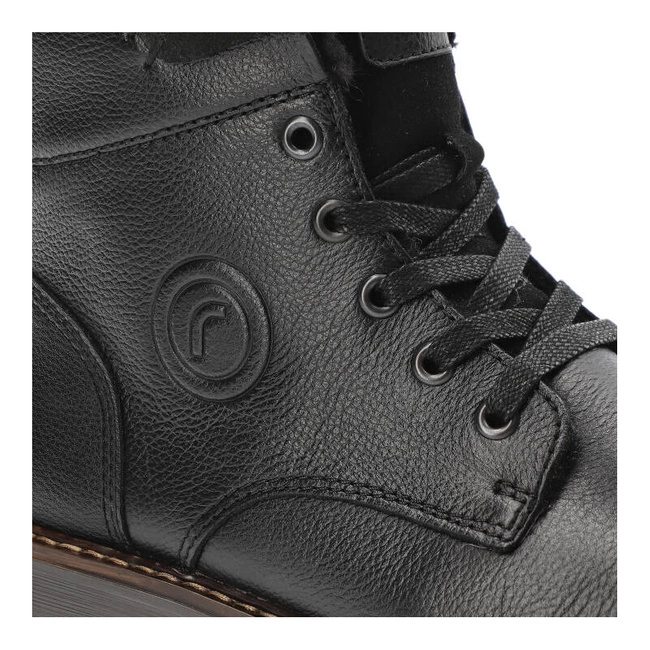 Šnúrovacie Členkové Topánky Rieker - 32133-00 Black