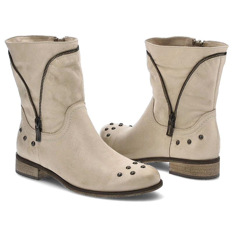 Členkové Topánky Karino - 747 Beż
