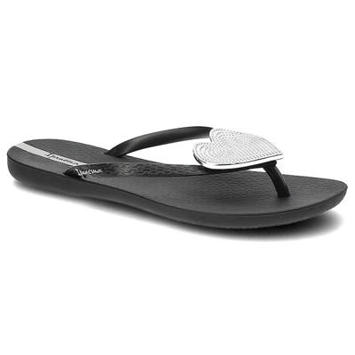 Žabky Ipanema - 82120 Black/Silver 20728