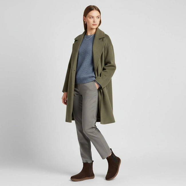 Členkové Topánky Barefoot ARMODO - 30074 W.Czekolada+Zł