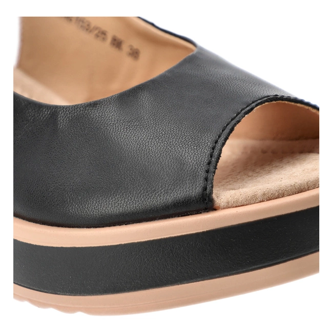 Sandále FILIPPO - DS6153/25 BK Czarny