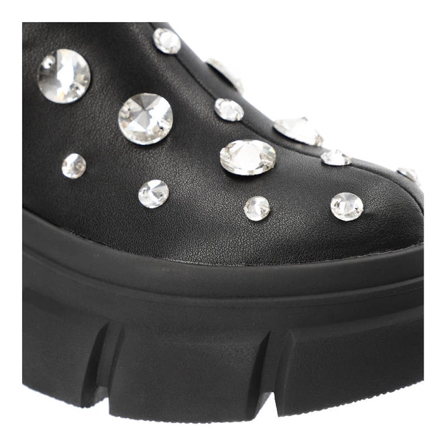 Členkové Topánky Sca'viola - S-85 Black