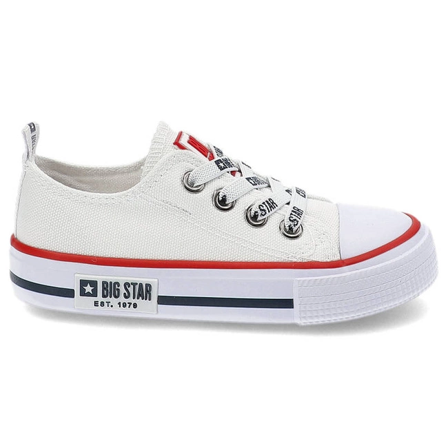 Plátenky Big Star - KK374068 Biały