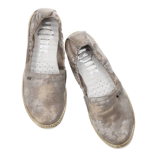 Espadrilky Lemar - 10012 Margretki Szary