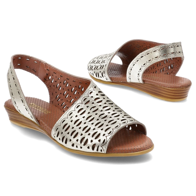 Sandále ARTIKER - 56C2551 Złoty