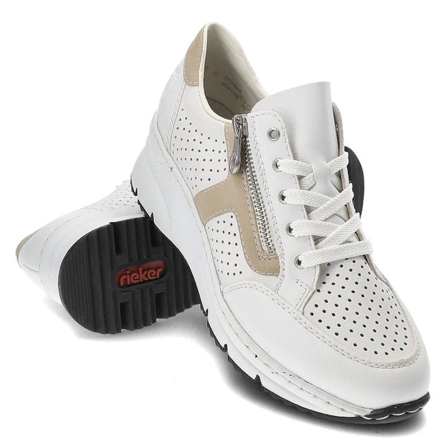 Tenisky Rieker - N6304-80 White Combination