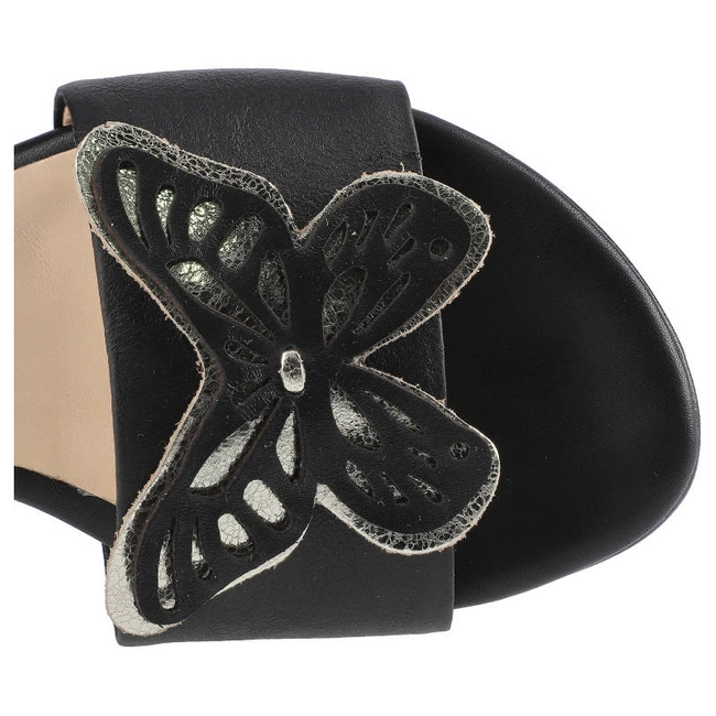 Šľapky Damiss - DS-519 Czarne Lico