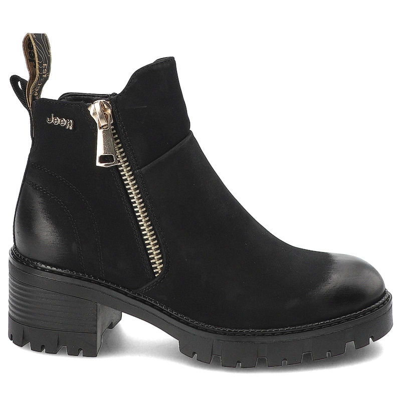 Členkové Topánky Jeep - RAVEN ZIP JL42602A 062 Black