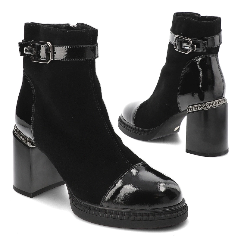 Členkové Topánky S.Barski - JC42-74 Black