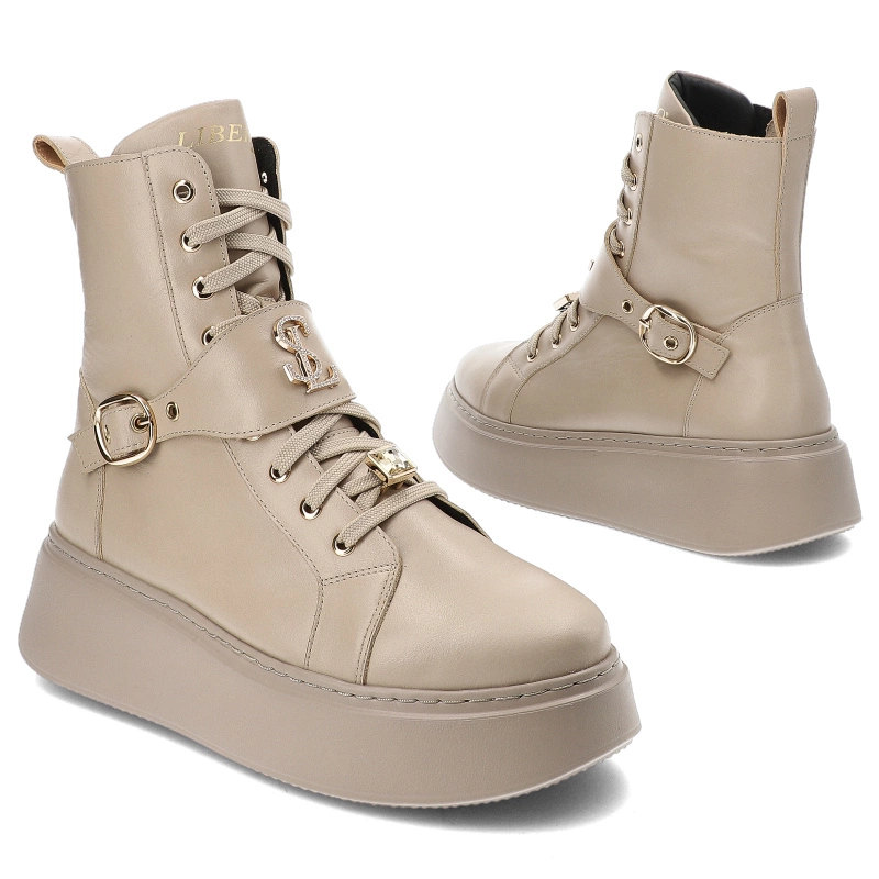 Tenisky Libero - 4060 Beżowy 510