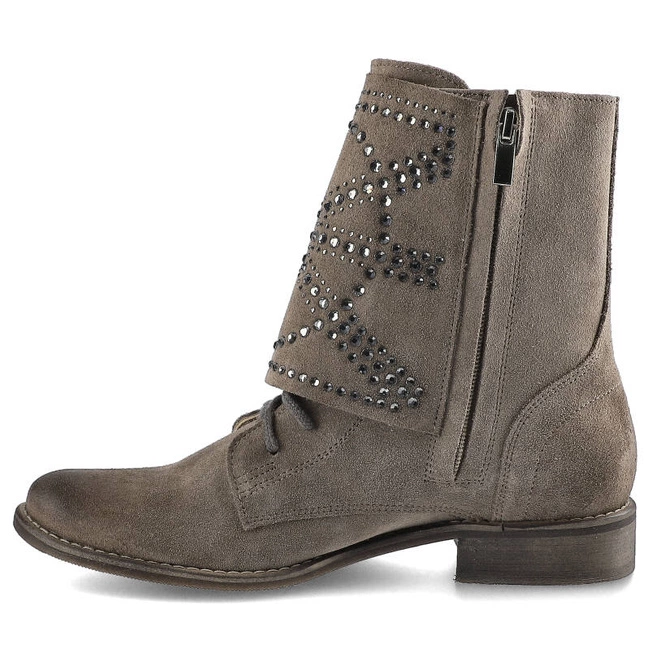 Členkové Topánky Exquisite - 1267 Almond Welur