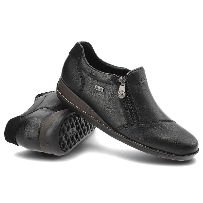 Poltopánky Rieker - 44265-00 Czarne