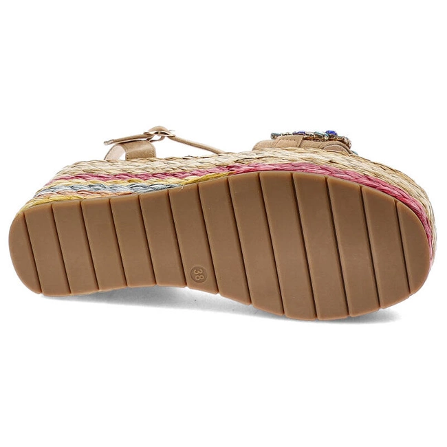 Sandále Sca'viola - S-249 Beige