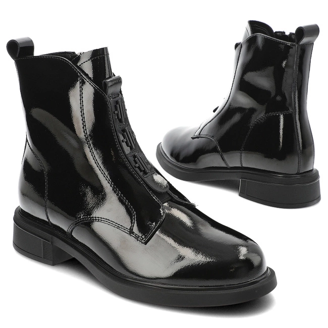 Členkové Topánky S.Barski - CR42-079 Black