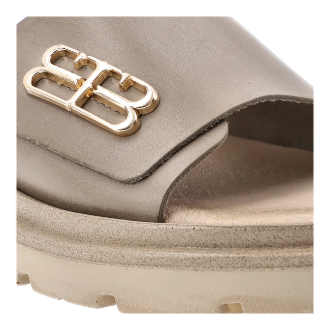 Šľapky ARMODO - 40442 Bf.Taupe+Zł.