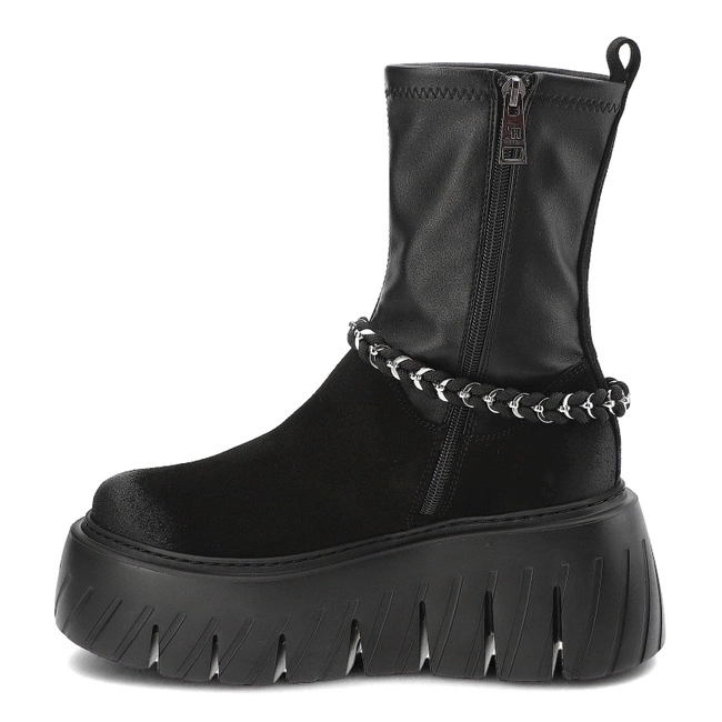 Členkové Topánky Chebello - 4570_-034-376-MIC-S354 Czarny