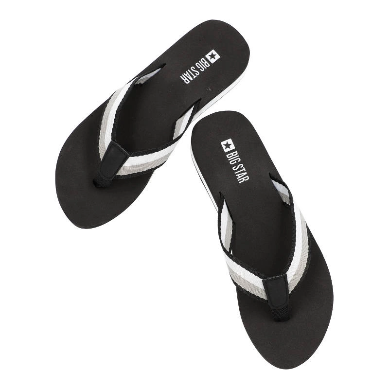 Šľapky Big Star - LL274781 Czarny