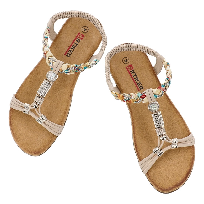 Sandále ARTIKER - 56C1313 Beige