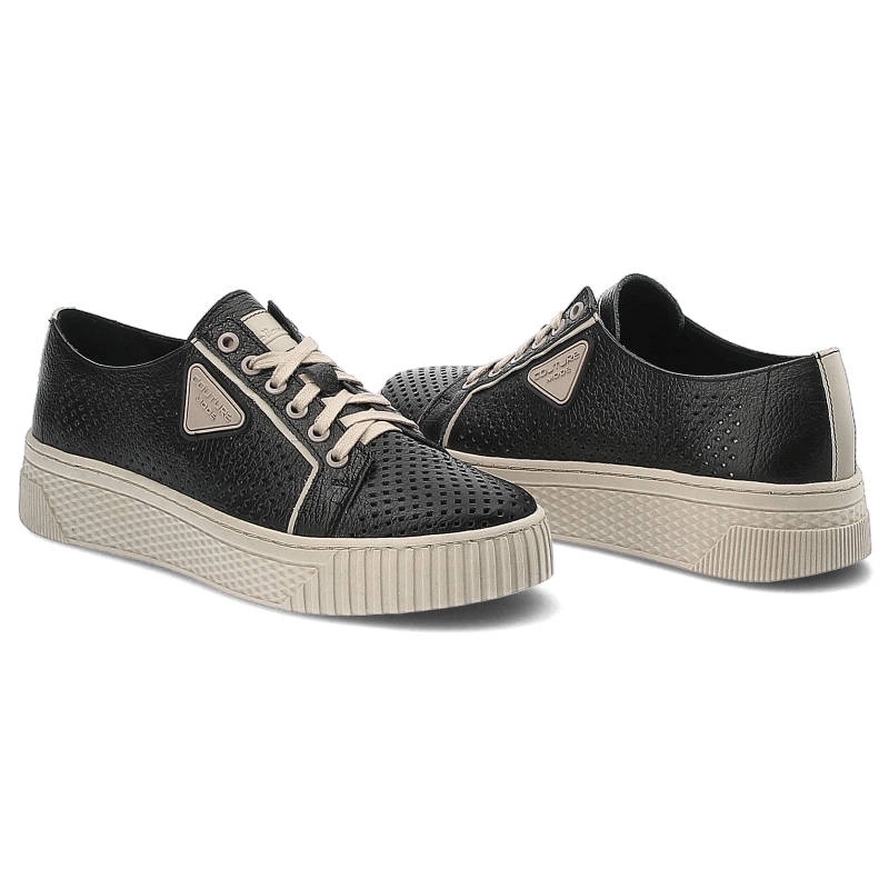 Poltopánky Pollonus - 5-1375-003 Czarny Floter/Perforacja