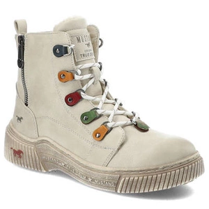 Členkové Topánky Mustang - 1436-601-243 Ivory 51C0040