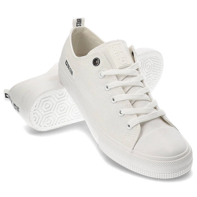 Plátenky Big Star - KK174006 Biały